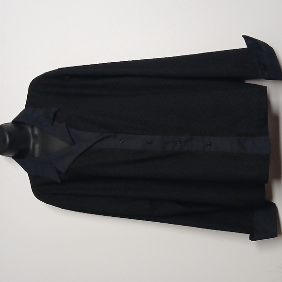 Coldwater Creek Women Black Longsleeves Textured Top Size 3X NWT - Picture 3 of 7